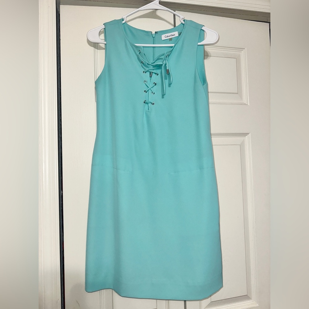 Calvin Klein Light Blue Dress!